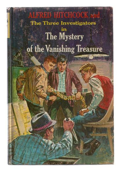 Alfred Hitchcock and The Three Investigators in The Mystery of the Vanishing Treasure #5